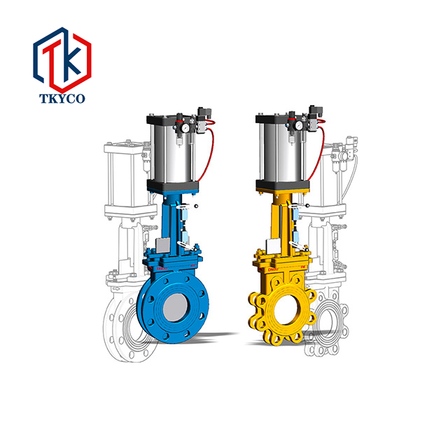 氣動(dòng)刀閘閥1。